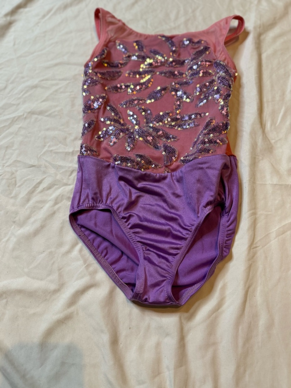 Weissman Pink and Purple Dance Leotard